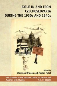 Produktbild: Exile in and from Czechoslovakia during the 1930s and 1940s