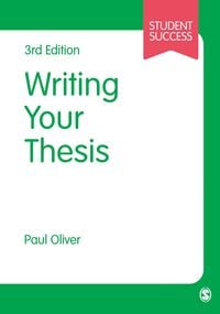 Produktbild: Oliver, P: Writing Your Thesis