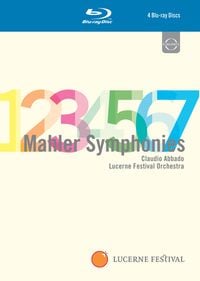 Produktbild: Maler Symphonies 1-7 - Claudio Abbado - Lucerne Festival Orchestra - Limited Edtion [4 BRs]