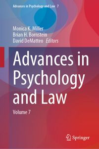 Produktbild: Advances in Psychology and Law