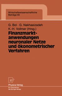 Produktbild: Finanzmarktanwendungen neuronaler Netze und &ouml;konometrischer Verfahren