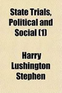 Produktbild: State Trials, Political and Social (1)