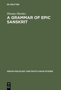 Produktbild: A Grammar of Epic Sanskrit