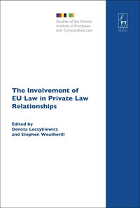Produktbild: The Involvement of EU Law in Private Law Relationships