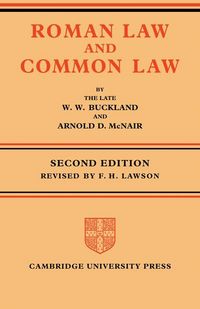 Produktbild: Roman Law and Common Law