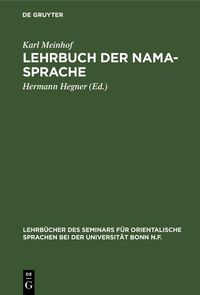 Produktbild: Lehrbuch der Nama-Sprache