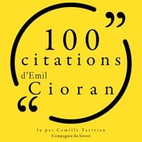 Produktbild: 100 citations d'Emil Cioran