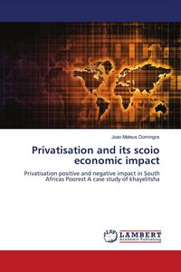 Produktbild: Privatisation and its scoio economic impact
