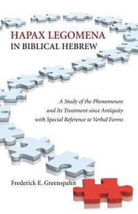 Produktbild: Hapax Legomena in Biblical Hebrew