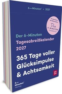 Produktbild: Tagesabrei&szlig;kalender 2027: 6-Minuten