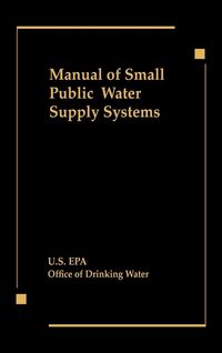 Produktbild: Manual of Small Public Water Supply Systems