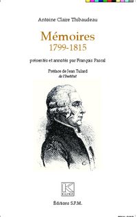 Produktbild: M&eacute;moires 1799-1815