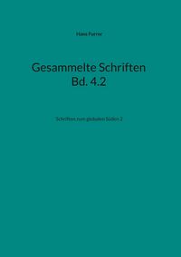 Produktbild: Gesammelte Schriften Bd. 4.2