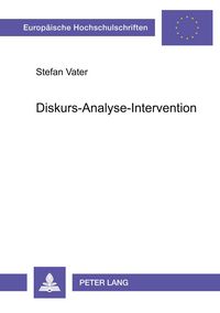 Produktbild: Diskurs-Analyse-Intervention