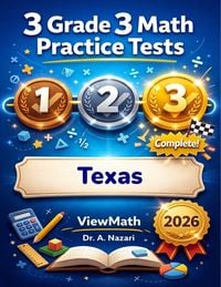 Produktbild: 3 Alabama ACAP Grade 3 Math Practice Tests