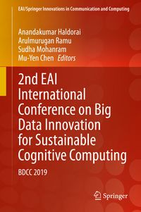 Produktbild: 2nd EAI International Conference on Big Data Innovation for Sustainable Cognitive Computing