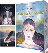 Produktbild: Die Magie der Akasha Chronik - Das Orakel - 40 Orakelkarten und 160-seitiges Booklet