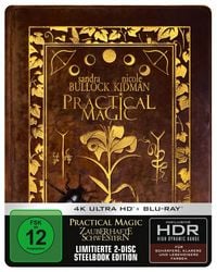 Produktbild: Practical Magic: Zauberhafte Schwestern - Steelbook (4K-UHD+Blu-ray)