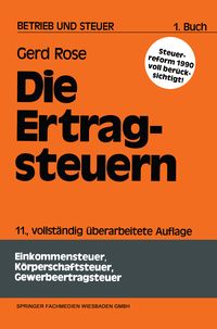 Produktbild: Die Ertragsteuern
