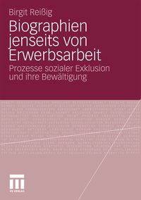 Produktbild: Biographien jenseits von Erwerbsarbeit