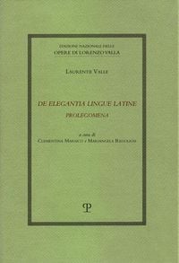 Produktbild: De elegantia lingue latine. Prolegomena