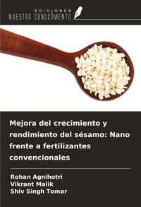 Produktbild: Mejora del crecimiento y rendimiento del s&eacute;samo: Nano frente a fertilizantes convencionales