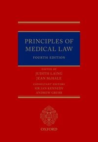 Produktbild: Principles of Medical Law