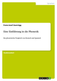Produktbild: Eine Einf&uuml;hrung in die Phonetik