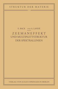 Produktbild: Zeemaneffekt und Multiplettstruktur der Spektrallinien