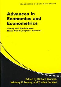 Produktbild: Advances in Economics and Econometrics 3 Volume Paperback Se