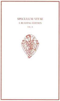Produktbild: Speculum Vitae: A Reading Edition (2 Volume Set)