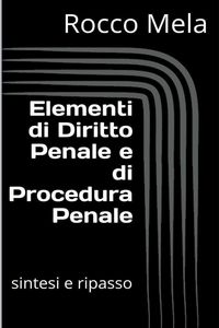 Produktbild: Elementi di Diritto Penale e di Procedura Penale