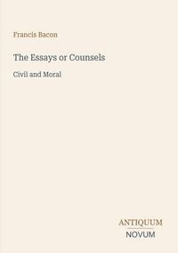 Produktbild: The Essays or Counsels