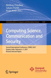 Produktbild: Computing Science, Communication and Security