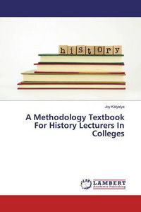 Produktbild: A Methodology Textbook For History Lecturers In Colleges