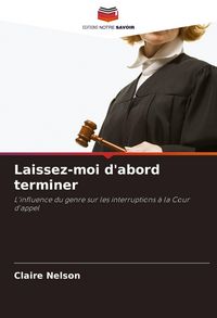 Produktbild: Laissez-moi d'abord terminer