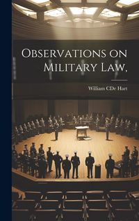 Produktbild: Observations on Military Law,