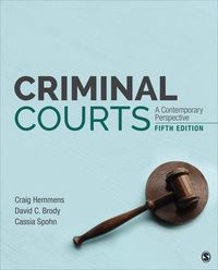 Produktbild: Hemmens, C: Criminal Courts