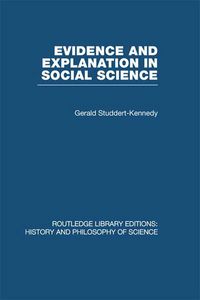 Produktbild: Evidence and Explanation in Social Science