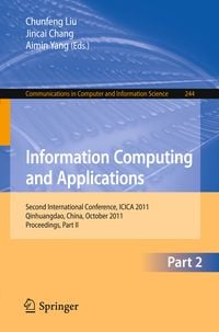 Produktbild: Information Computing and Applications, Part II