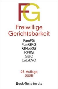 Produktbild: Freiwillige Gerichtsbarkeit