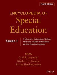 Produktbild: Encyclopedia of Special Education, Volume 4
