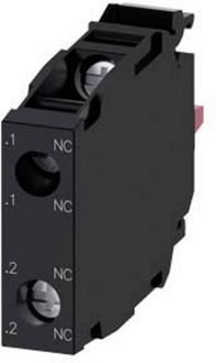 Produktbild: Siemens 3SU1400-1AA10-1EA0 Kontaktmodul 2 &Ouml;ffner 1St.