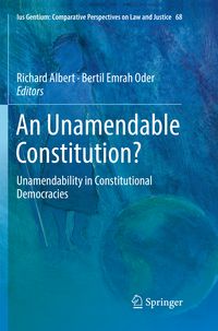 Produktbild: An Unamendable Constitution?