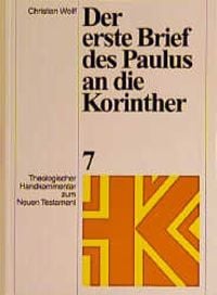Produktbild: Theologischer Handkommentar zum Neuen Testament / Der erste Brief des Paulus an die Korinther