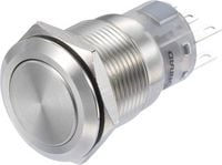 Produktbild: TRU Components LAS1-AGQ-22Z/S Druckschalter 250 V/AC 3A 2 x Ein/Ein rastend IP65 1St.