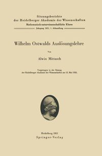 Produktbild: Wilhelm Ostwalds Ausl&ouml;sungslehre