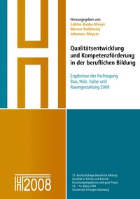 Produktbild: Qualit&auml;tsentwicklung und Kompetenzf&ouml;rderung in der beruflichen Bildung