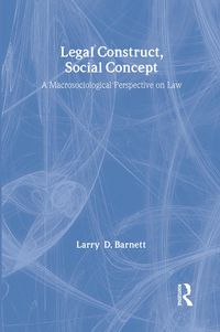Produktbild: Legal Construct, Social Concept
