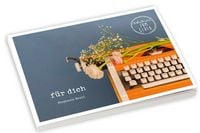 Produktbild: f&uuml;r dich &ndash; Postkartenbuch